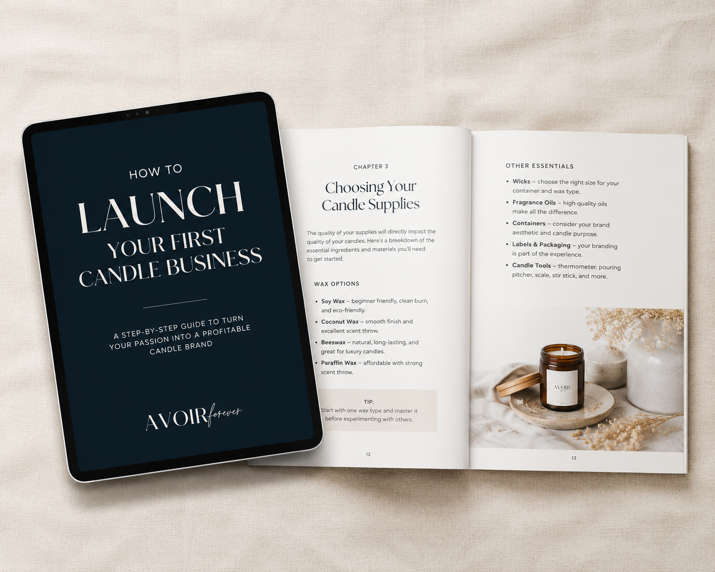 Launch Your Candle Business With Confidence